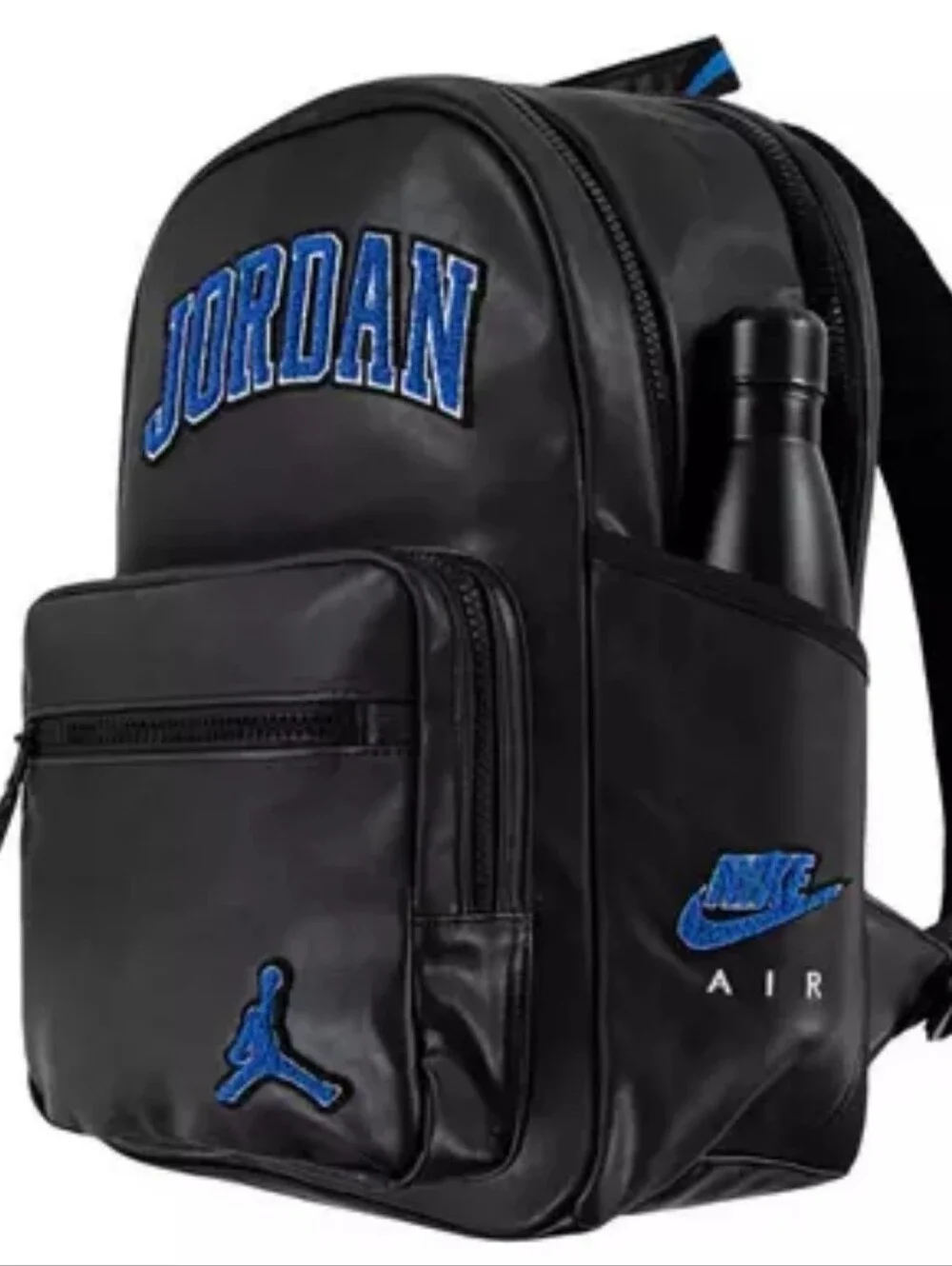 Jordan Borough Varsity Backpack- Black/Blue